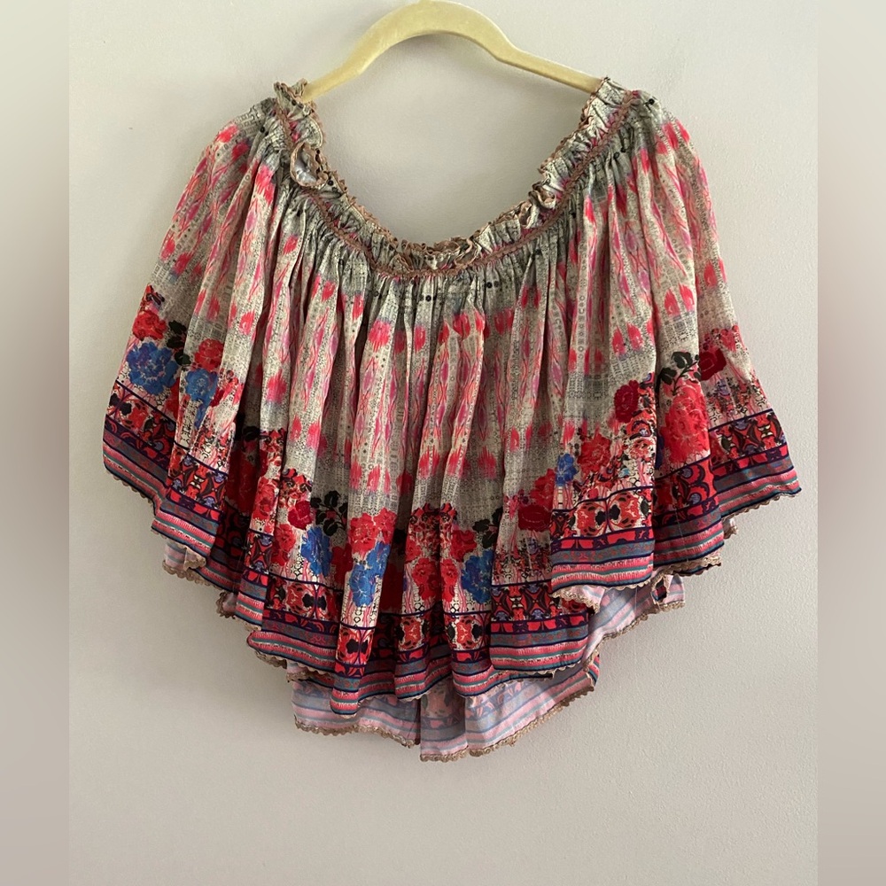 NEW Anthropologie Villa Midi Top size L new with tag nwt - Picture 11 of 11